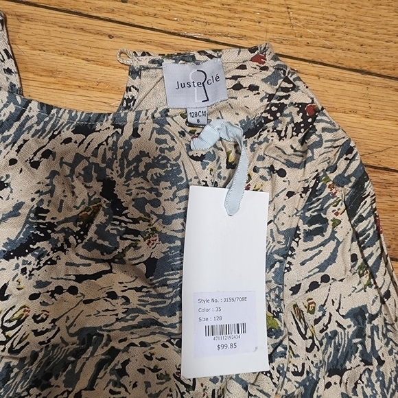 Nwt Juste Cle Girls Tops Size 128cm/ 8  Multicolor - Picture 7 of 7